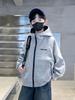 Boys' 2025 Autumn Hooded Top - Casual Korean Style for Older Kids
