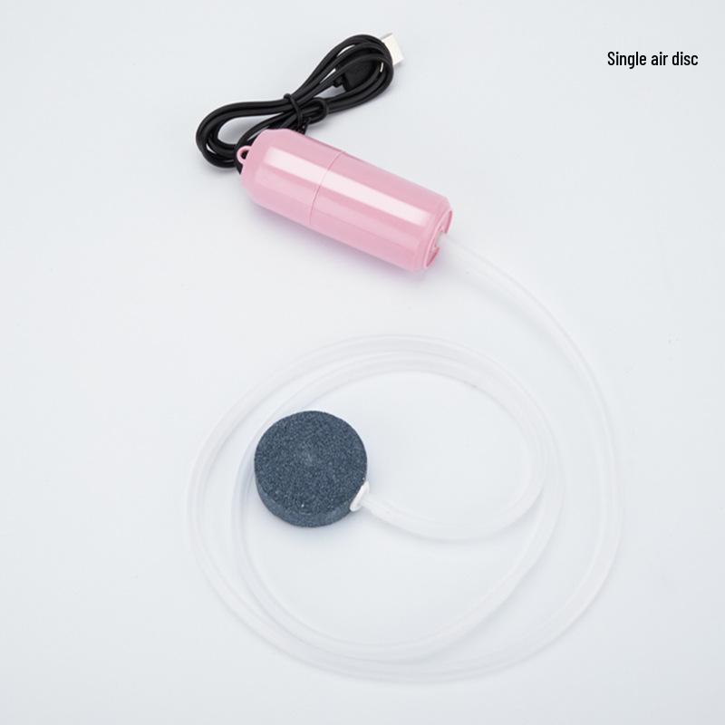 USB Rechargeable Portable Fish Tank Oxygen Pump for Outdoor Fishing and Aquarium Use