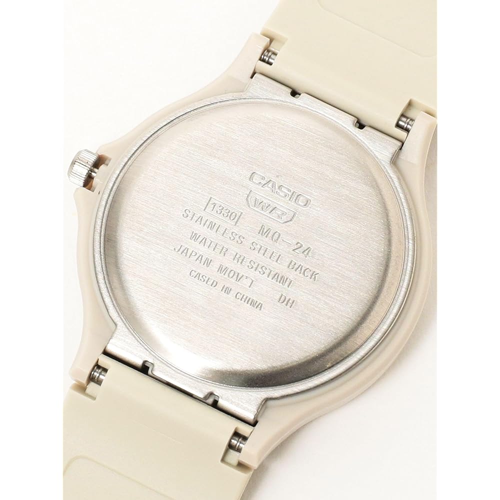 Beams Boy Casio MQ24 Color Women's Watch Olive Green Free Size