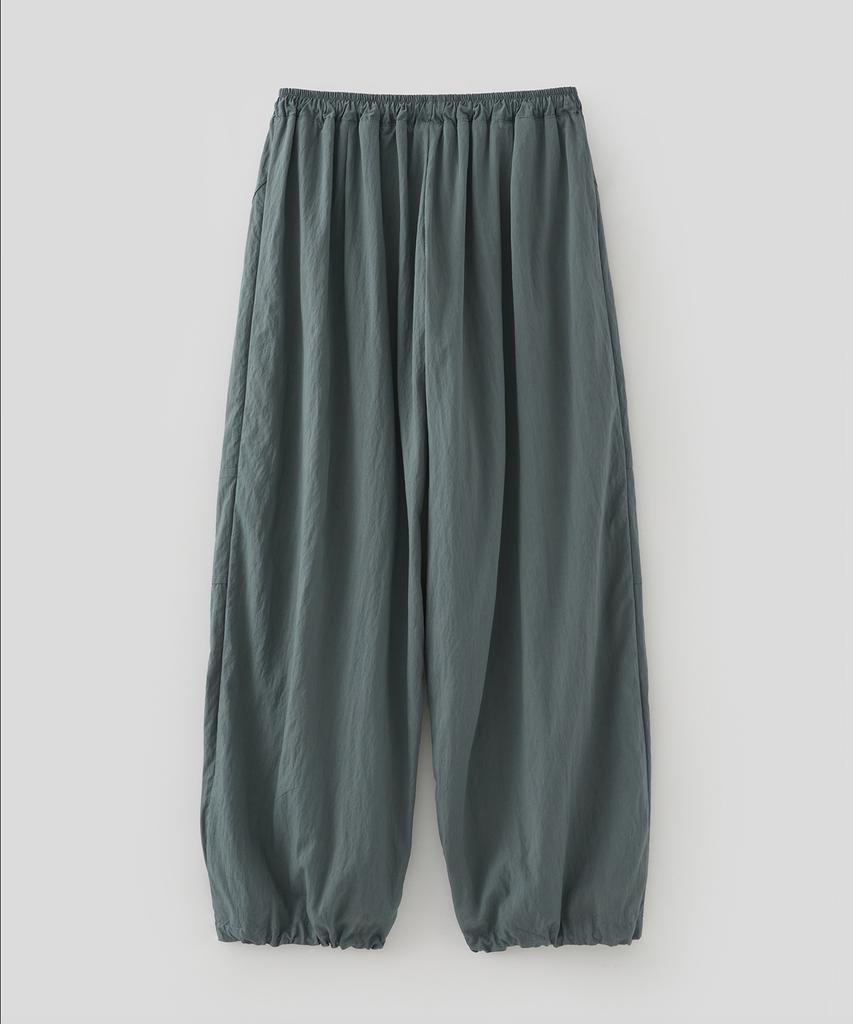 Lounellain Mac Curved Mesh Nylon Pants_Charcoal