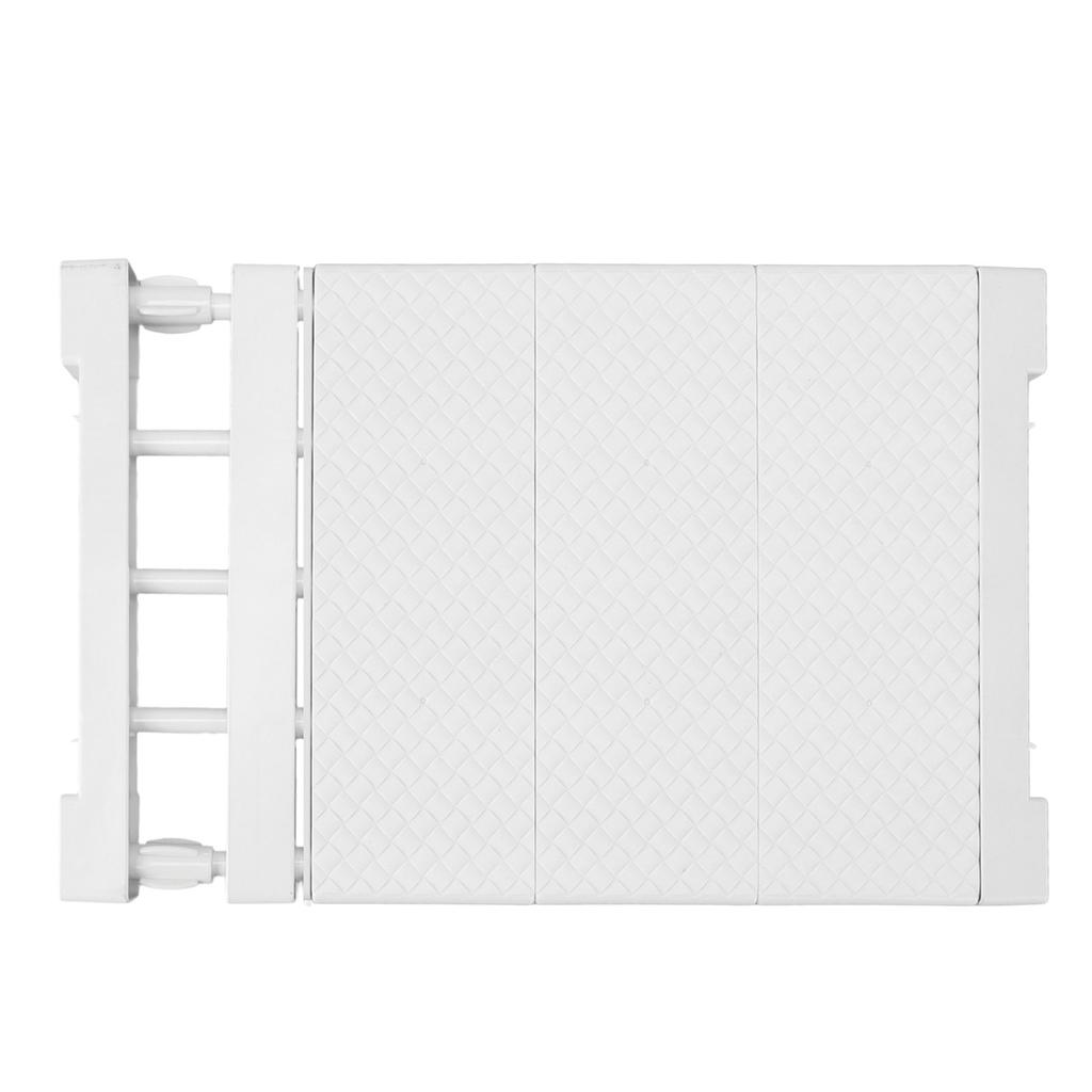Tension Shelf Adjustable Closet Divider 24cm Width Storage Rack for Cabinet Wardrobe 38 ~ 55cm /