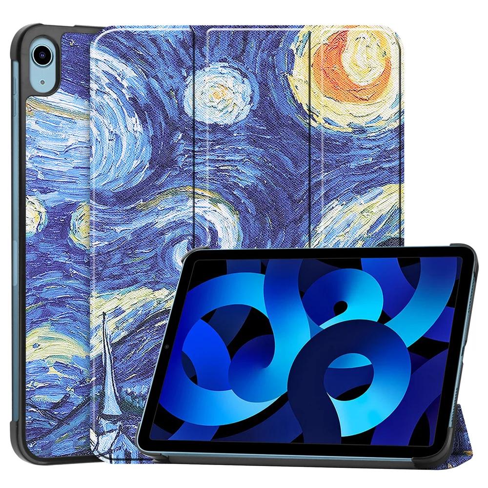 Case For Apple iPad 10th 2022 10.9 Inch PU Flip Stand Cover For Apple iPad 10th 2022 10.9 Inch Tablet Case Funda
