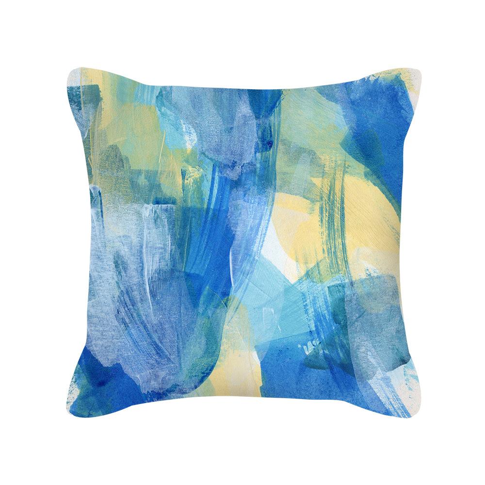 Pillow Nordic Abstract Decoration Home Sofa Bedside Cushion Cover Plush Pillow Cover