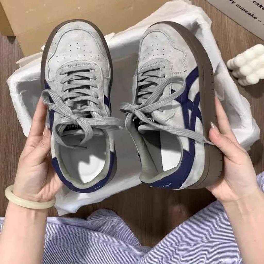 Maillard Niche German Training Shoes Women's 2024 Autumn New Platform-soled Students Retro Early Autumn Sports and Leisure Board Shoes