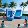 Baby Swimming Pool Inflatable Secure Design Kids Splash Pad Air Pump Included