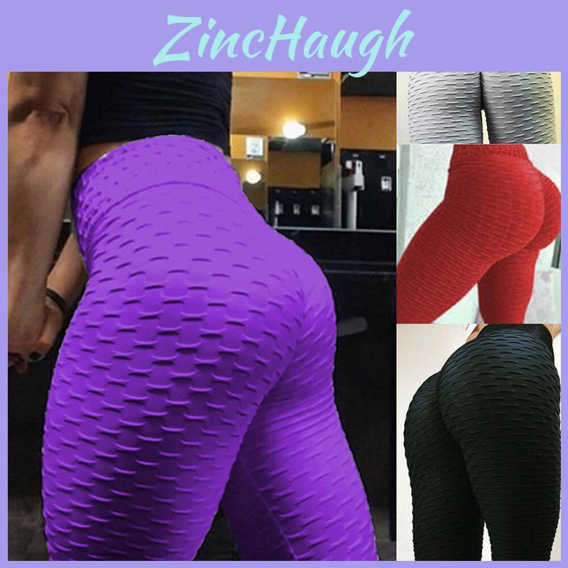 Damen High Waist Yoga Leggings für Fitnessstudio, Fitness und Training