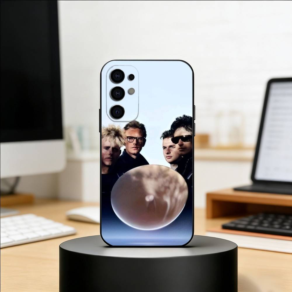 D-Depeche Mode Band Phone Case For Samsung S25,S24,S21,S22,S23,S30,Ultra,S20,Plus,Fe,Soft Silicone Black Cover
