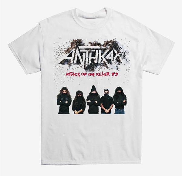 Anthrax Attack of the Killer B's Weißes Herren T-Shirt S bis 2345XL Geschenk Fans Unisex T-Shirt