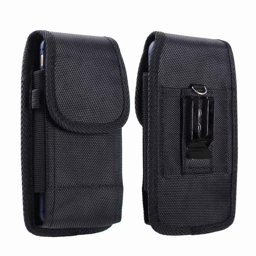Nylon Holster Case with Belt Clip Phone Pouch Cover Phone Holster Case M