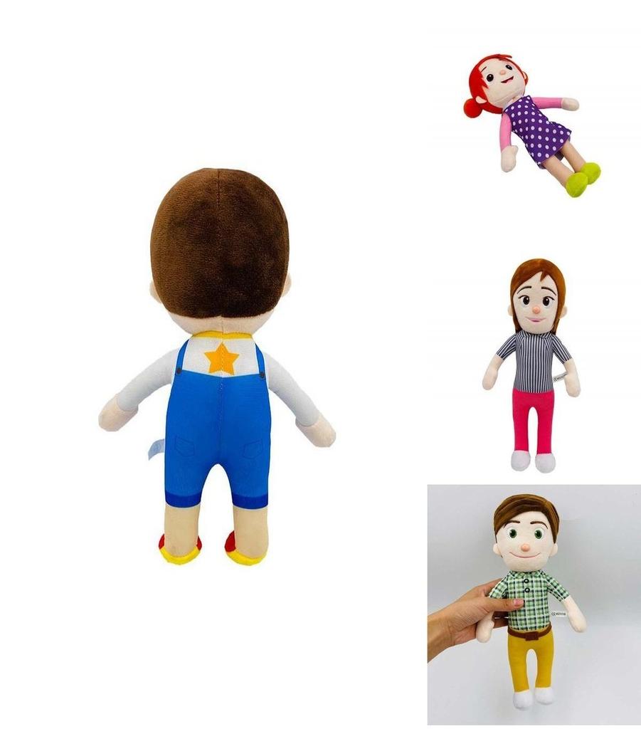 Delightful Cocomelon Plush Toy Set Featuring Jj Family For Learning And Play