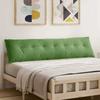 Back Cushion Light Green 200 x 50 cm Cord Fabric