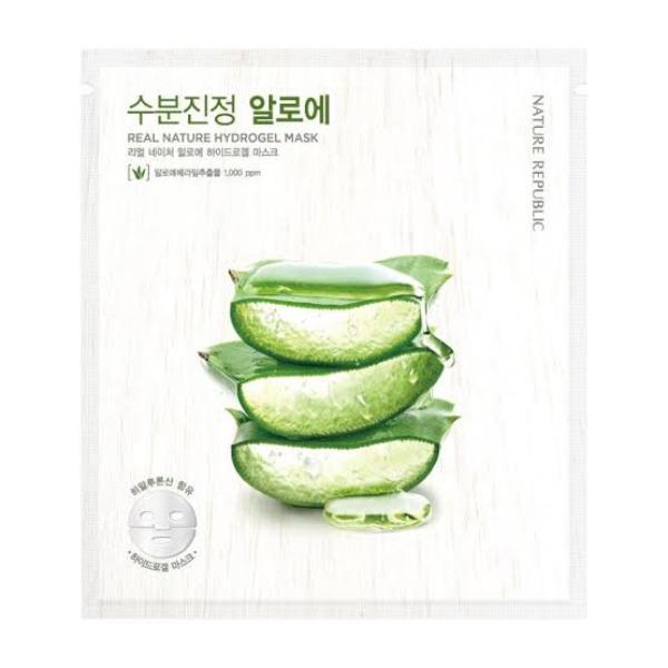 Buy Nature Republic Real Nature Hydrogel Mask Aloe 5 Ea At Affordable Prices Free Shipping Real Reviews With Photos Joom