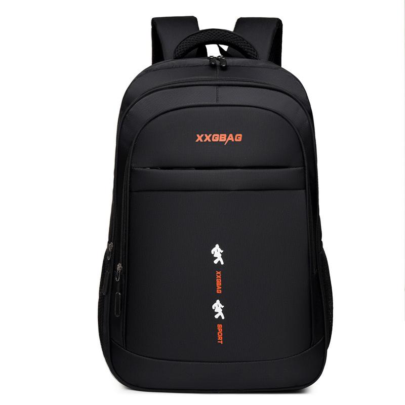 Men s Business Backpack Multifunctional Oxford Cloth Computer Backpack High School Student College Student Casual School Bag оранжевый