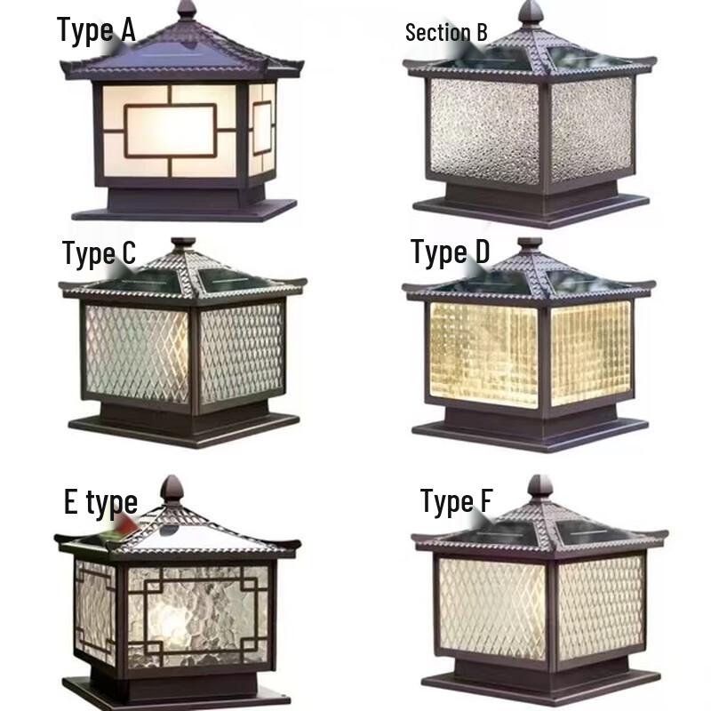 NuFeng Solar Pillar Garden Light