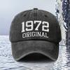Pc Adjustable  Original Logo Baseball Cap for Unisex  Women  Lightweight Snapback Hat with Vintage  Print Unisex AllSe
