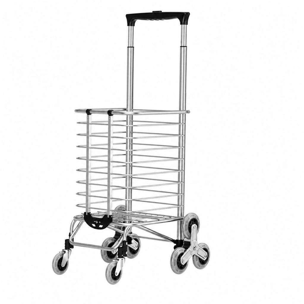Cart Lightweight Foldable Shopping for Market Runs, Parcel Transport