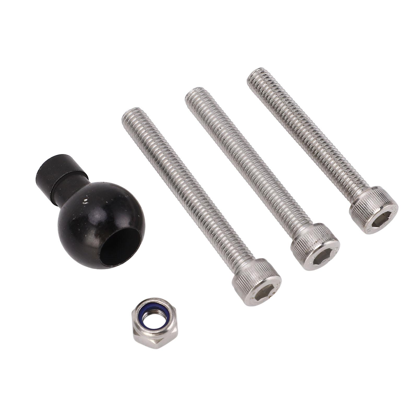 

Основание крепления на руль мотоцикла, основание с шаровым креплением на шток вилки, основание с шаровой головкой, болт кронштейна M8, резиновый шар 1 дюйм для B-367U