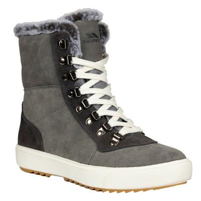 Womens/Ladies Korinna Suede Lace Up Snow Boots