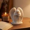 Unique Gift for Home 3D Printed Sleeping Angel Ornament, Minimalist Figurine Desktop Small Decorative Objects Decor, Aesthetic Sculpture Office