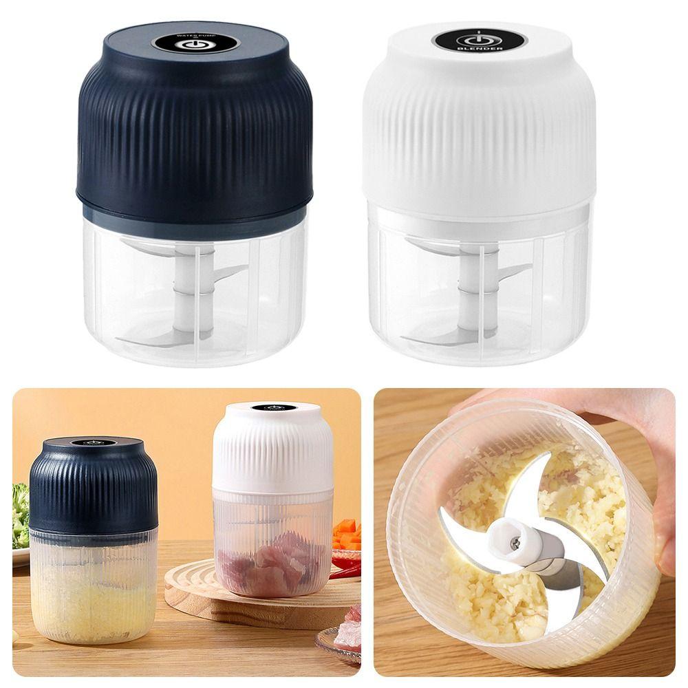 Mini Garlic Crusher Wireless Food Chopper Portable Garlic Masher Baby Food Preparation