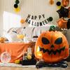 3 Sizes Halloween Pumpkin Balloons for Haunted House Doorway Party Home Decor Horror Pumpkins Aluminum Film Standing Balloon