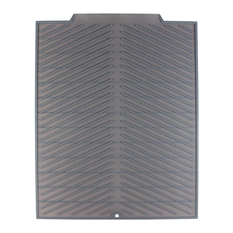 Silicone Kitchen Dish Drying Mat Drainer Mat Protection Heat Resistant Counter Top Mat Sink Non Slip For Coffee Shops Bars Tools