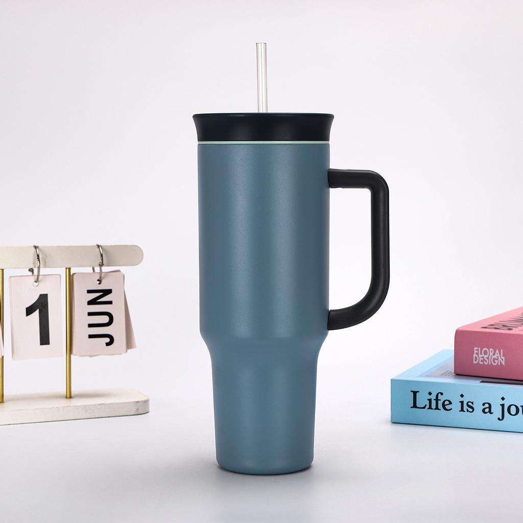 Auto Tasse Outdoor Vakuum Explosionsgeschützte Bingba Tasse Große Kapazität Thermosbecher mit Griff