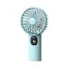 (Blue) YOOBAO Y-F3PL 8000mAh Handheld Fan Portable Cooling Fan with Battery Indicator