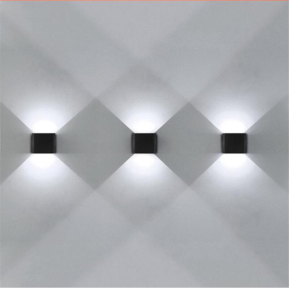 Outdoor Waterproof Minimalist Ultra-Thin Wall Light for Bedroom, Living Room, Corridor, Staircase, or Courtyard
