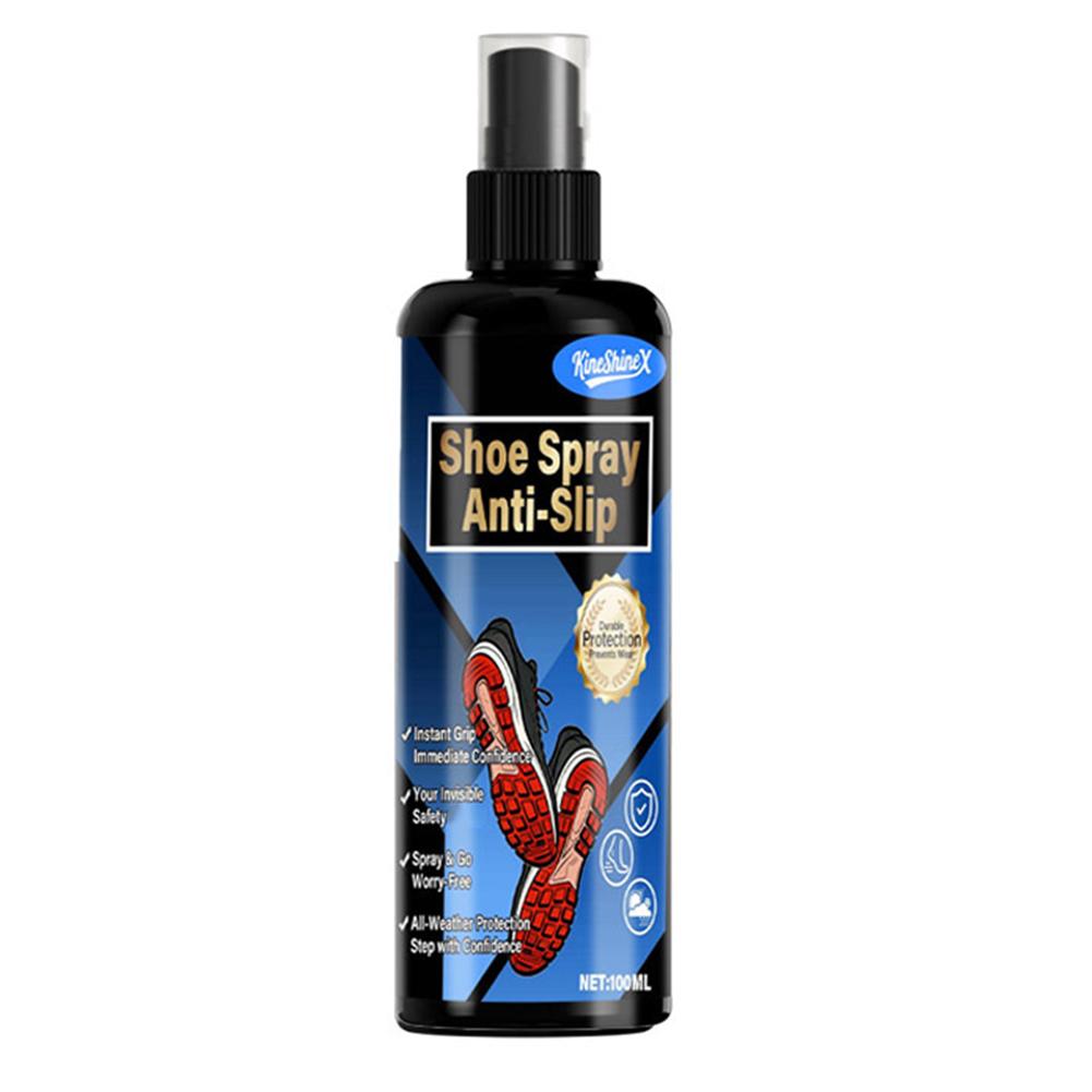 Shoe Grip Spray Anti Slip Enhancer 100ml Sports Safety Traction Liquid For Basketball Soccer Tennis Golf Hiking Boots Sneakers