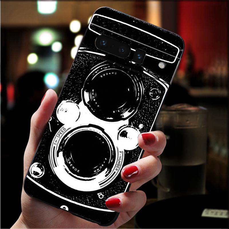 

Phone Case For Google Pixel 10 Pro XL 9 Pro XL 9A 8 7 6 Pro Pixel 8A 7A 6A Pixel 8 7 6 5 Cool Pattern Broken Camera Google Pixel 6A