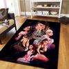 Floral Dreams Custom Name Carpet Rug For Living Room Bedroom Home Sofa Decoration Kids Play Nonslip Floor Mat