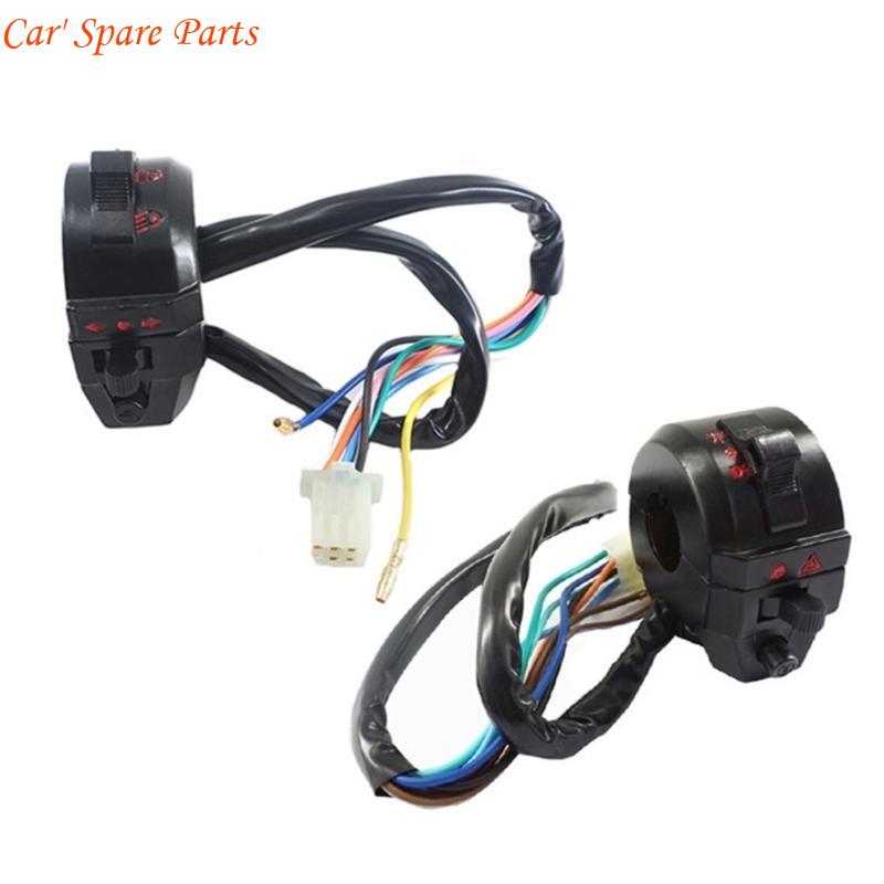

Y4UA Motorcycle Electrical System Switches Converter Motorcycle Handlebar Switches чорний