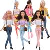1/6 Makeup Doll Toy European And American Dress Up Fashion Girl 30Cm Doll Full Set With Clothes Joint Movable Doll Birthday Gift