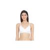 Clovia Women'S Cotton Rich Solid Non-Padded Full Cup Wire Free Everyday Bra (Br0469P18_White_34C)