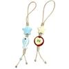 Bag Decoration Star Flower Phone Charm Pastel Colors Phone Lanyard  Cellphone Chain