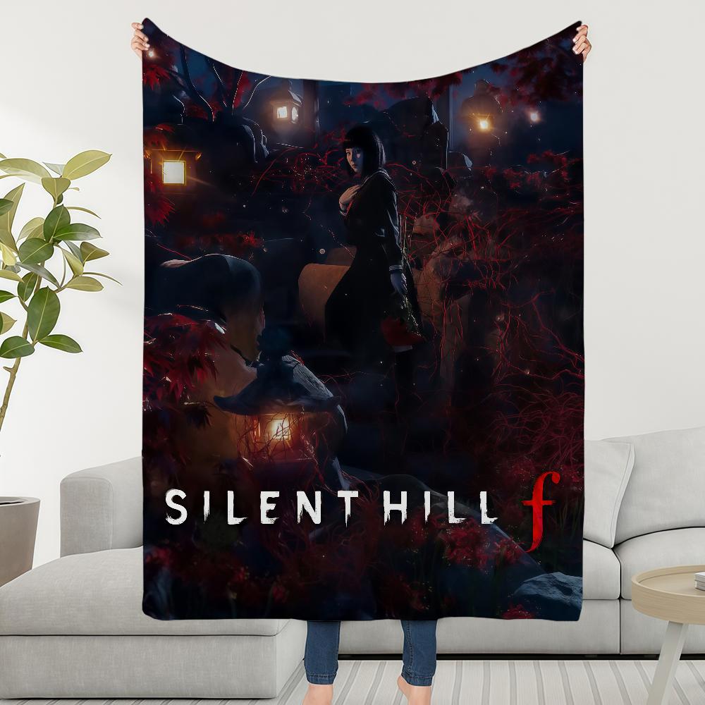 Blanket Throw Super Cosy Plush Living Room Sofa Couch Game S-SilentS-ES F Childish Birthday H-HillS-ES Gifts
