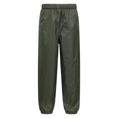 Childrens/Kids Fleece Lined Waterproof Trousers