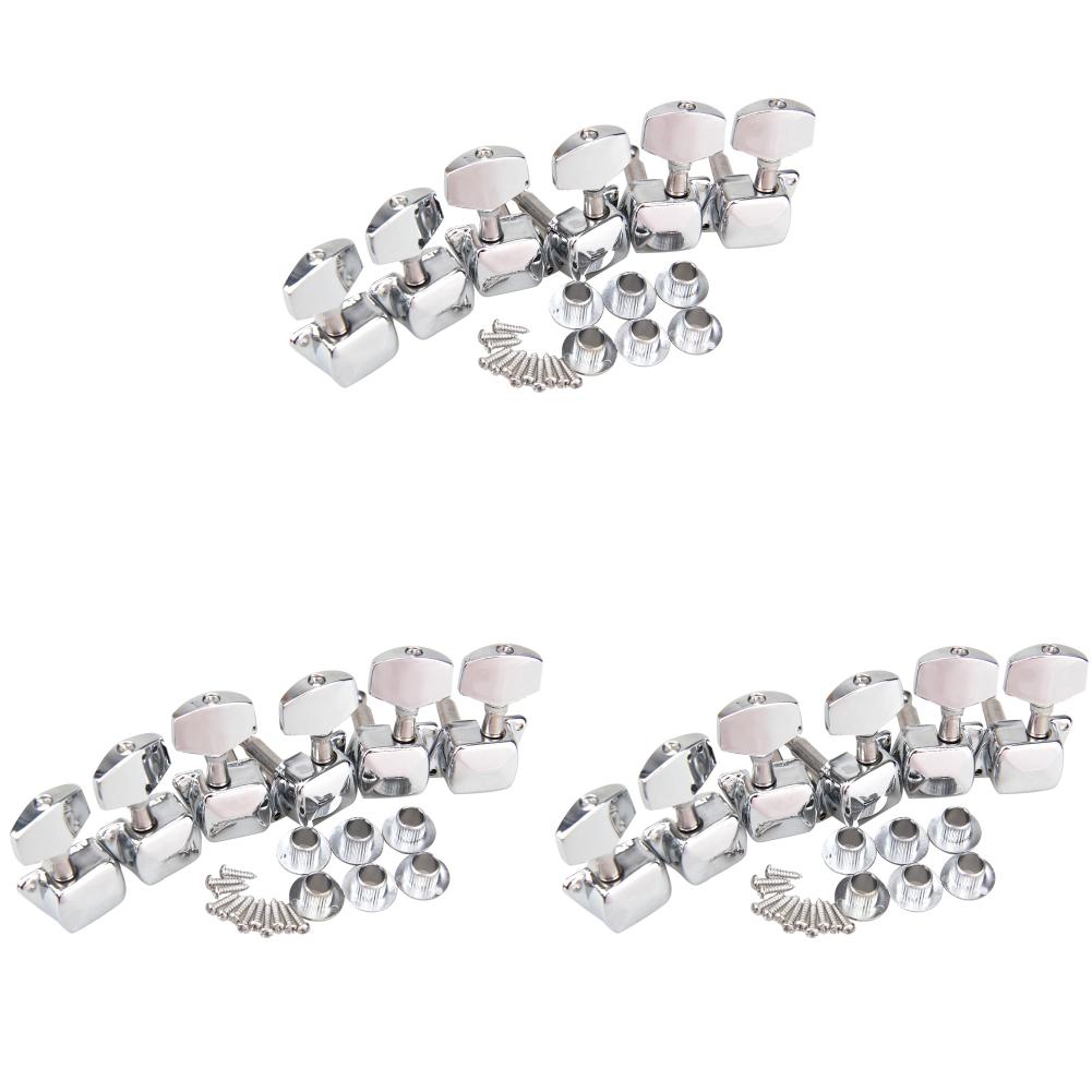 

A# Silver 3L3R Chrome полузакрытые колки для акустической гитары