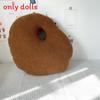 Modern Minimalist Plush Cushion With Pp Cotton Fill For Living Room Decor