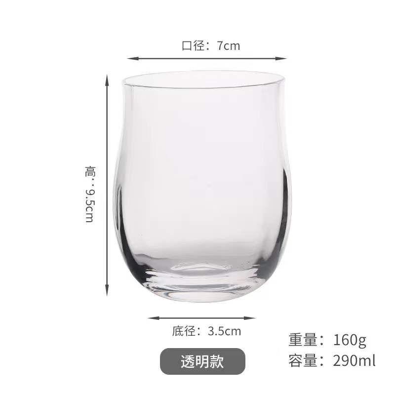 Petal Glass,Striped Tulip Handmade Phnom Penh Tall Red Wine,Ice Cream,Drinkware Champagne Glassware Creative Personality