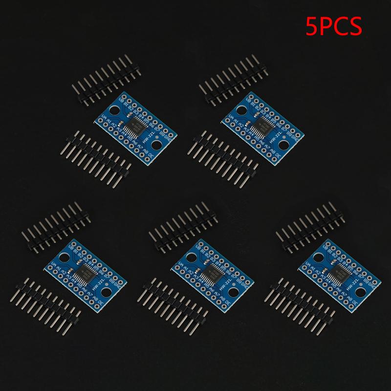 Txs0108E 8-Channel Logic Level Converter Converter Dc 3.3V 5V Ttl Bidirectional Interconverter Module