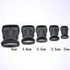 Fibbia ad Inserimento in Plastica Regolabile per Zaino/Marsupio (1-5cm)