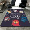 Dungeons & Kitties Rug Floor Mat for Living Room or Bedroom Soft and Comfortable Carpet a Gift for Birthday and Holiday.SFF0917207