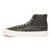 Vans Porter-Yoshida & Co. x OG SK8-Hi LX Forest Night Floral Damero Zapatillas Unisex Verde Negro-Tinta VN0A4BVBWW6