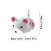 Wear-resistant Electric Hamster Toy Cute Simulation Hamster Cat Teasing Toys  Interactive