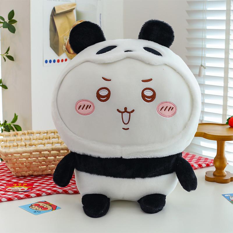 Chiikawa Toy Plush Panda Cartoon Stuffed Animal Doll Room Decoration Gifts Kids