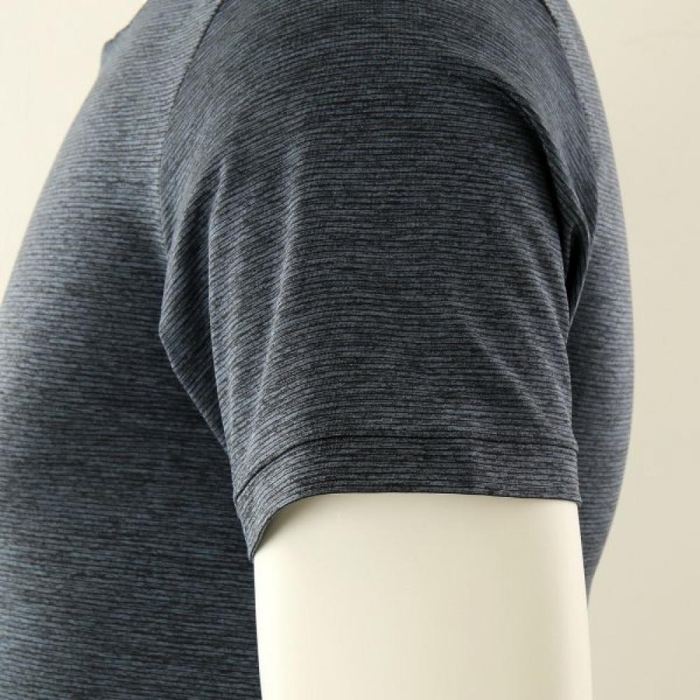 Wacoal Men S Short Sleeve Nylon Poly Melange Running Wmv2404a