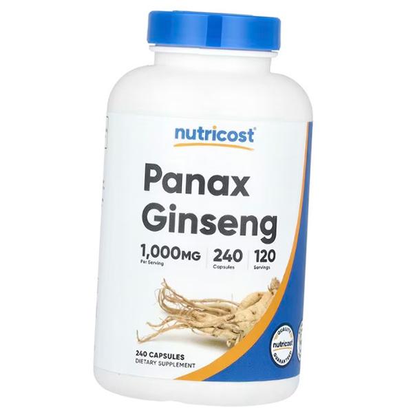 

Экстракт Женьшеня, Panax Ginseng, Nutricost 240капс (71647011) 240caps