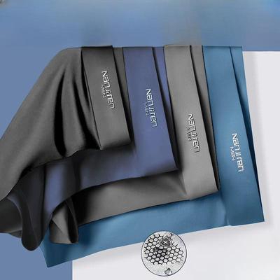 1 Set Boxers Men Boxer Underwear Flat Pants Silk Dry And Comfortable Men's Underpants Breathable Panties Thin Sexy Men BoxerShorts